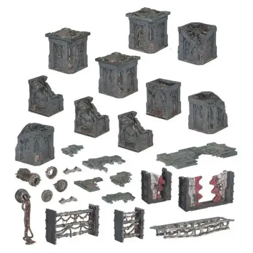 Терейн WARHAMMER 40000: NECROMUNDA - RUINED ZONE MORTALIS