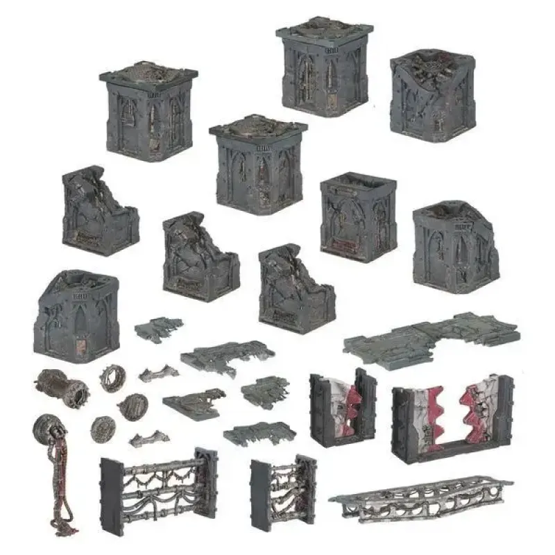 Террейн WARHAMMER 40000: NECROMUNDA - RUINED ZONE MORTALIS