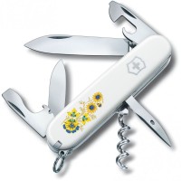 Швейцарский складной нож 91мм Victorinox SPARTAN UKRAINE 1.3603.7_T1050u
