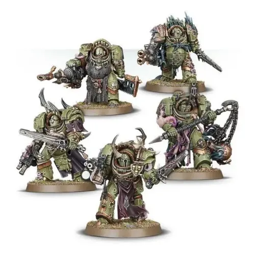Набір мініатюр WARHAMMER 40000: DEATH GUARD - BLIGHTLORD TERMINATORS