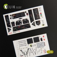 Mi-17 NATO (Black version) 3D декаль интерьер для комплекта Trumpeter 1:35 КЕЛИК K35005