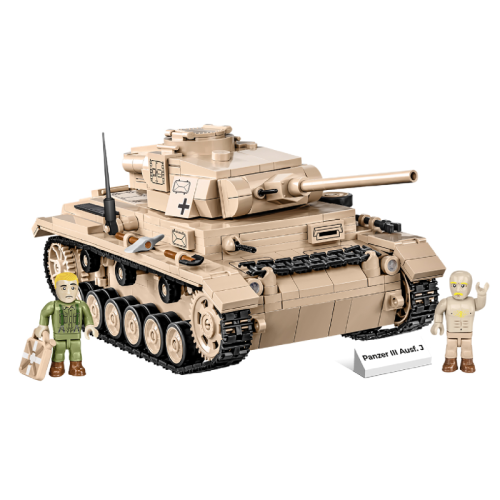Конструктор COBI Друга Світова Війна Танк Panzer III, 780 деталей