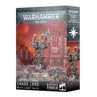 Миниатюра WARHAMMER 40000: CHAOS SPACE MARINES - CHAOS LORD WITH JUMP PACK