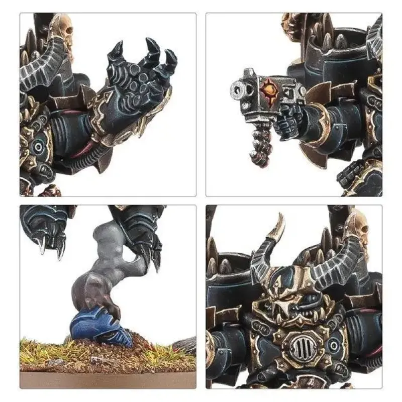 Миниатюра WARHAMMER 40000: CHAOS SPACE MARINES - CHAOS LORD WITH JUMP PACK