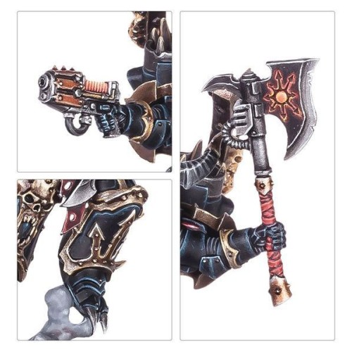 Мініатюра WARHAMMER 40000: CHAOS SPACE MARINES - CHAOS LORD WITH JUMP PACK