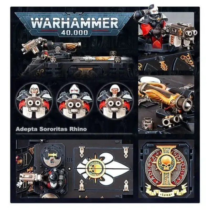 Мініатюра WARHAMMER 40000: ADEPTA SORORITAS - RHINO