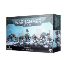 Набір мініатюр WARHAMMER 40000: SPACE WOLVES - GREY HUNTERS