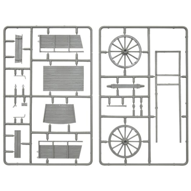 Збірна модель 1:35 Фермерський візок та сільські аксесуари MiniArt 35657