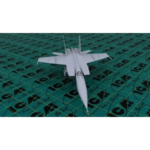 Збірна модель літака Збірна модель 1:48 радянського літака-розвідника МіГ-25 РБТ, ICM48901 1:48