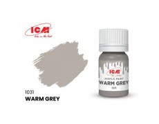 Акриловая краска Warm Grey : Тёплый серый ICM1031