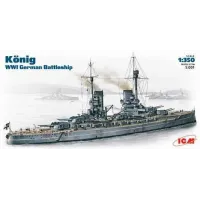 Немецкий линкор "Konig"