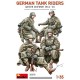 Збірна модель 1:35 Фігури німецькі танкісти зимова форма 1944-1945р.г Miniart 35370