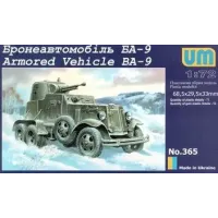 Бронеавтомобиль БА-9 (UM365) Масштаб:  1:72