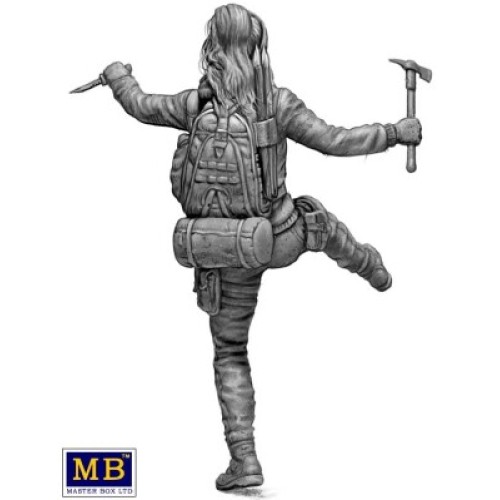 Збірна модель 1:35 Комплект Zombieland Series комплект №4 Zombie Hunter: Дорога до волі! Останній шанс! MasterBox 35244