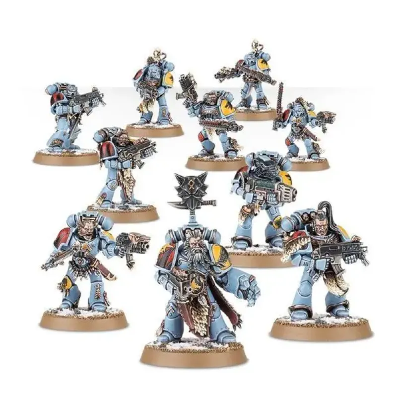 Набор миниатюр WARHAMMER 40000: SPACE WOLVES - GREY HUNTERS