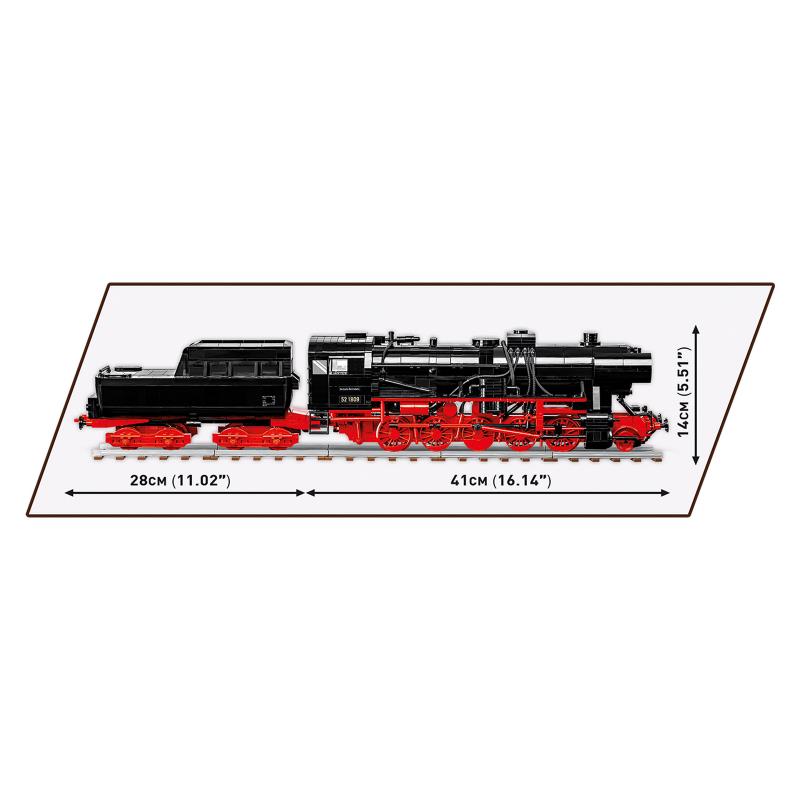 Конструктор COBI Локомотив DRB Class 52 масштаб 1:35, 2505 деталей