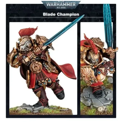 Мініатюра WARHAMMER 40000: ADEPTUS CUSTODES - BLADE CHAMPION
