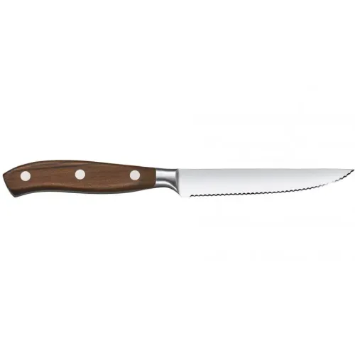 Ніж для стейка Victorinox GRAND MAITRE WOOD 12см хвил дерев’ян 7.7200.12WG