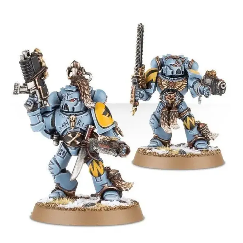Набор миниатюр WARHAMMER 40000: SPACE WOLVES - GREY HUNTERS