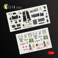 F-4B 3D декаль интерьер для комплекта Tamiya 1:48 КЕЛИК K48027