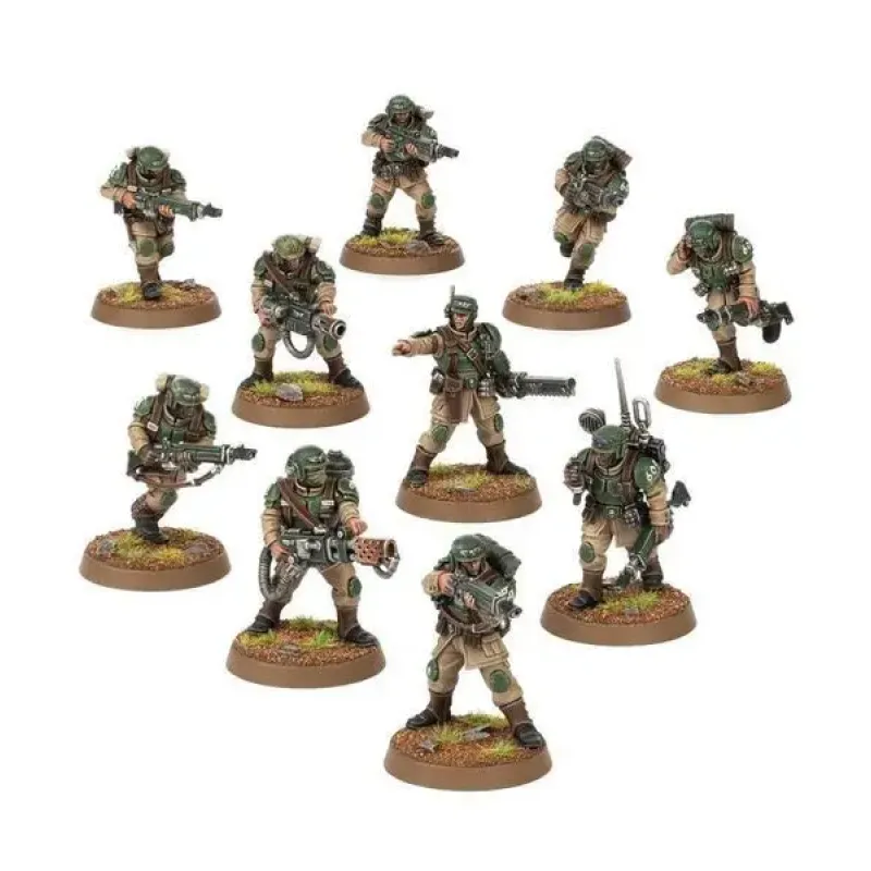 Набор миниатюр WARHAMMER 40000: ASTRA MILITARUM - CADIAN SHOCK TROOPS
