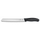 Ніж для хліба Victorinox SWISS CLASSIC 21см хвил чорн 6.8633.21B