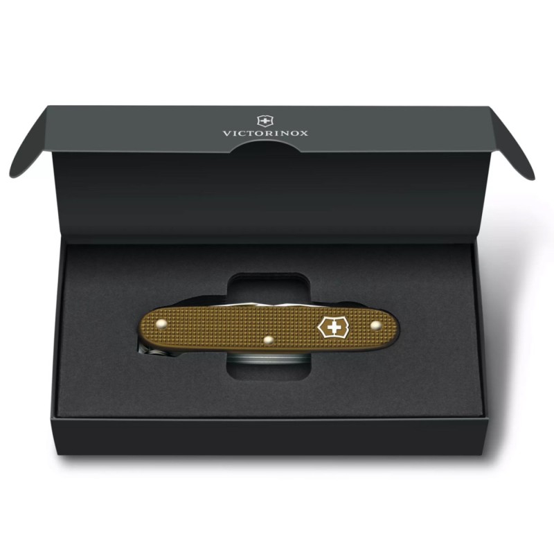 Швейцарский складной нож 93мм Victorinox PIONEER X Terra Brown 0.8231.L24
