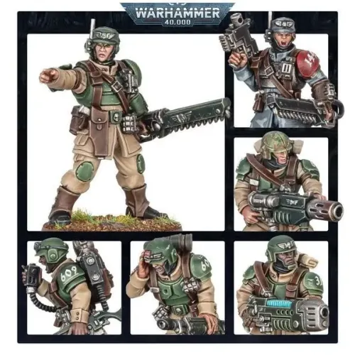 Набір мініатюр WARHAMMER 40000: ASTRA MILITARUM - CADIAN SHOCK TROOPS