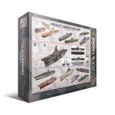 Пазл Eurographics Розвиток авіаносців, 1000 елементів