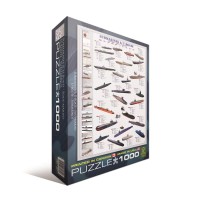 Пазл Eurographics Підводні човни, 1000 елементів