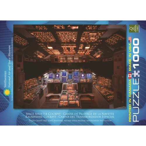 2D Пазли Пазл Eurographics Кабина космічного корабля Шаттл, 1000 елементів