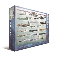 Пазл Eurographics Бомбардувальники Другої світової війни, 1000 елементів