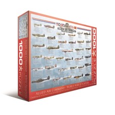 Пазл Eurographics Винищувачі Другої світової війни, 1000 елементів