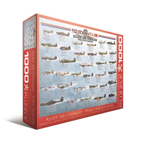 2D Пазли Пазл Eurographics Винищувачі Другої світової війни, 1000 елементів