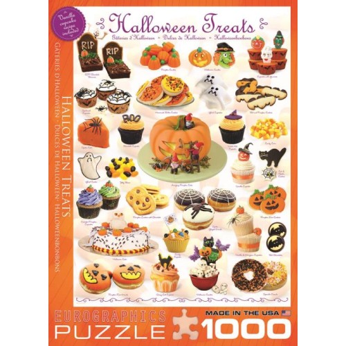 2D Пазли Пазл Eurographics Хелоуін, 1000 елементів