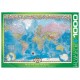 2D Пазли Пазл Eurographics Мапа світу, 1000 елементів