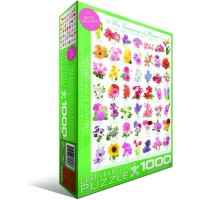 Пазл Eurographics Мова квітів, 1000 елементів