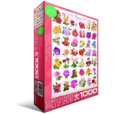 Пазл Eurographics Троянди, 1000 елементів