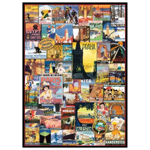 2D Пазли Пазл Eurographics Навколо світу, 1000 елементів