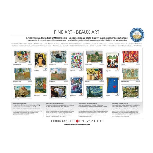 2D Пазли Пазл Eurographics Великий канал у Венеції Едуард Мане, 1000 елементів