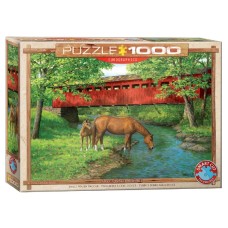 Пазл Eurographics Міст в лісі. Персіс Вейрс, 1000 елементів