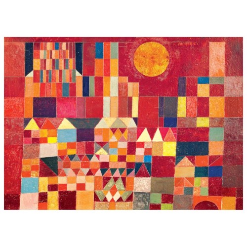 2D Пазли Пазл Eurographics Замок і Сонце. Пауль Клее, 1000 елементів