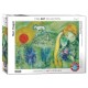 2D Пазли Пазл Eurographics Закохані в Сен-Поль-де-Вансе. Марк Шагал, 1000 елементів
