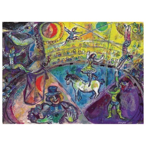 2D Пазли Пазл Eurographics Цирковий кінь. Марк Шагал, 1000 елементів