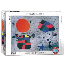 Пазл Eurographics Посмішка з яскравих крил. Жоан Міро, 1000 елементів