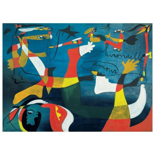 2D Пазли Пазл Eurographics Ластівка любові. Жоан Міро, 1000 елементів