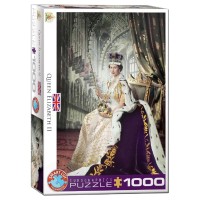 Пазл Eurographics Королева Єлизавета II, 1000 елементів