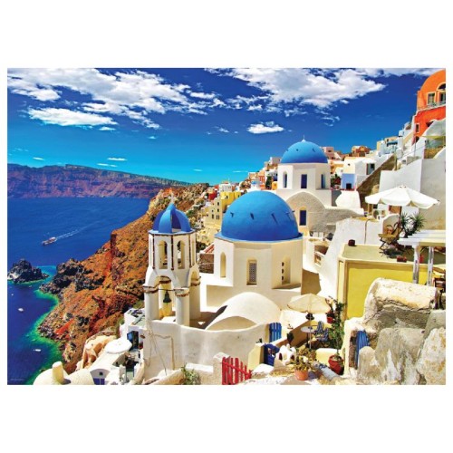 2D Пазли Пазл Eurographics Ія, Санторіні, Греція, 1000 елементів
