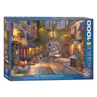 Пазл Eurographics Французька вулочка Домінік Девісон, 1000 елементів