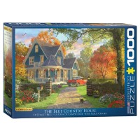 Пазл Eurographics Блакитний заміський будинок. Домінік Девісон, 1000 елементів